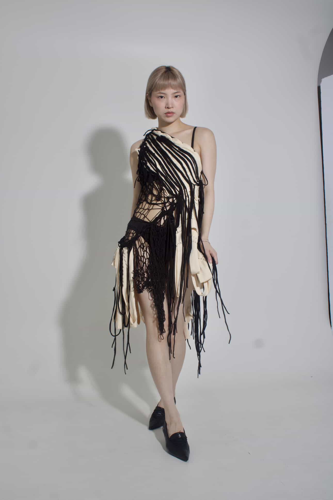 All ribbon dress