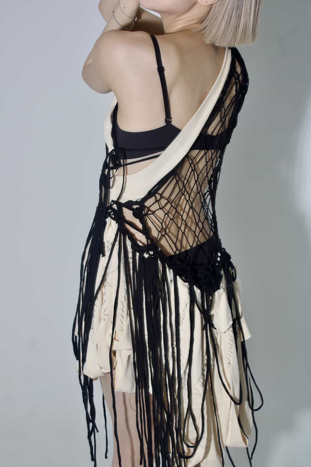 All ribbon dress