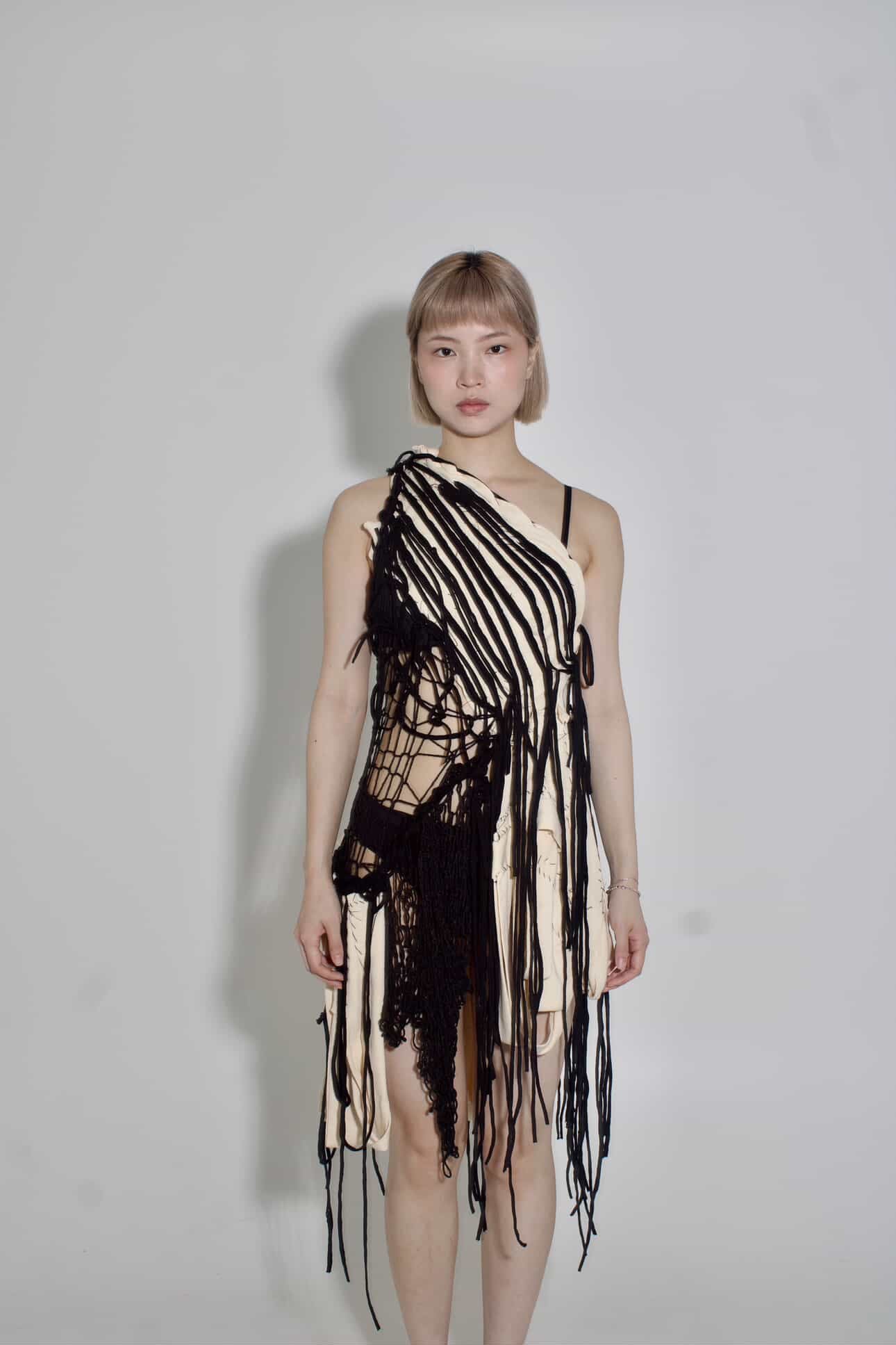 All ribbon dress