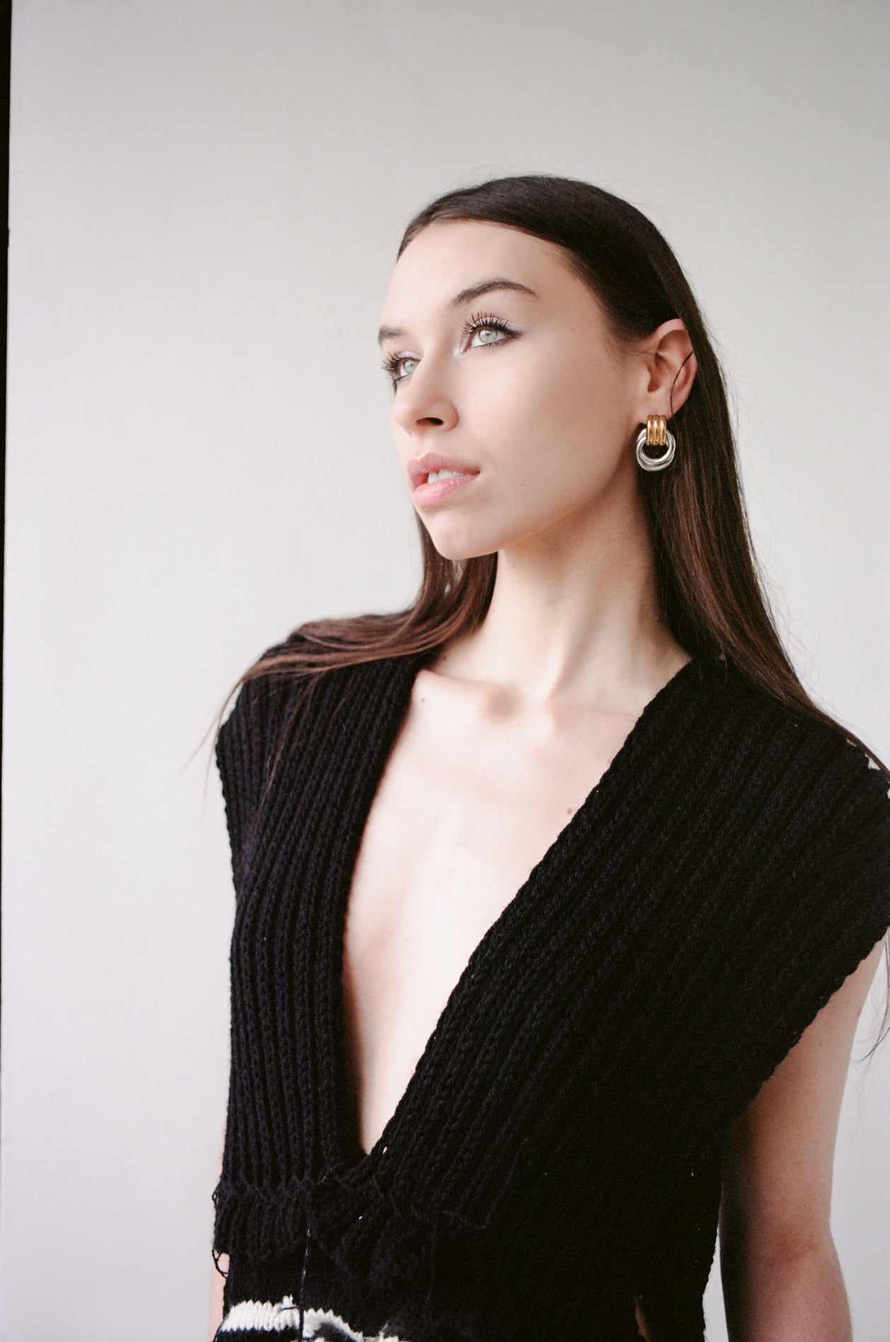 Hand knitted dress